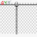 Heavy Duty Chain Link Fencing Galvanized Diamond Mesh Wire Fence